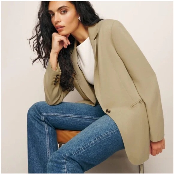 Reformation Classic Relaxed Blazer NWT - Picture 2 of 7